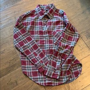 Soft flannel Brandy Melville shirt